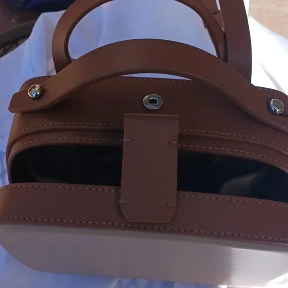 NICO GIANI brown and tan crossbody bag **